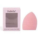 Buy DeBelle Makeup Blender Sponge for Flawless Blending – Soft, Latex-Free Beauty Sponge for Foundation, Concealer & Creams – Reusable & Easy to Clean Makeup Applicator (Pink) 1 pc - Purplle