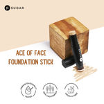 Buy SUGAR Cosmetics Ace Of Face Foundation Stick with In-Built Brush | Lasts 24hrs | Full Coverage Foundation for Women | 12 gm - 17 Raf - Purplle