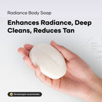Buy Cureskin Radiance Body Soap | For Pigmentation & Sun Damage with Alpha Arbutin, Kojic Acid and Ucuba Butter | Soap Tan Removal,( 75 gm *2) 150 gm (Pack of 2) - Purplle