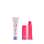 Buy NY Bae Dew & Tint Duo (Combo of 2) | Pro Strobe Cream in Pink Topaz (10 gm) | Tinted Berry Lip Balm (4.5 gm) - Purplle