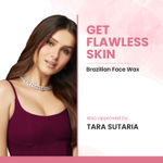 Buy UrbanYog Brazilian Beans Wax, Face Wax/Katori Wax for Women (100 gm) | Indiaa€™s 1st Liposoluble Stripless Wax | Pan with Handle & Spatula | Natural Ingredients | For Upper Lips, Chin, Cheeks & Hairline - Purplle