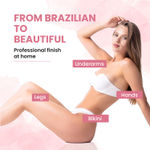 Buy UrbanYog Brazilian Beans Wax, Face Wax/Katori Wax for Women (100 gm) | Indiaa€™s 1st Liposoluble Stripless Wax | Pan with Handle & Spatula | Natural Ingredients | For Upper Lips, Chin, Cheeks & Hairline - Purplle