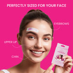 Buy UrbanYog Small Liposoluble Facial Wax Strips for Women - 20 Wax Strips + 4 Post-Wax Wipes | Gentle Facial Hair Removal Face Wax Strip for Upper Lip, Eyebrows, Chin, Sidelocks - Purplle
