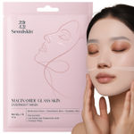 Buy SeoulSkin Niacinamide Glass Skin Overnight Mask – Korean Face Mask Sheet for Glowing Skin | 50,000 PPM Niacinamide & Hyaluronic Acid | Hydrating, Pore-Minimizing, Korean Skincare Sheet Mask (35 gm) - Purplle