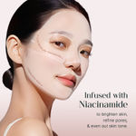 Buy SeoulSkin Niacinamide Glass Skin Overnight Mask – Korean Face Mask Sheet for Glowing Skin | 50,000 PPM Niacinamide & Hyaluronic Acid | Hydrating, Pore-Minimizing, Korean Skincare Sheet Mask (35 gm) - Purplle