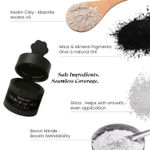 Buy MakeMeeBold Cover Up Hair Mud – Natural Black Hair Powder – Instantly Conceals Hair Gaps, Bald Spots & Grey Roots – Dual Puff Applicator – Talc-Free, No Fragrance (6 gm) - Purplle