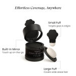 Buy MakeMeeBold Cover Up Hair Mud – Natural Black Hair Powder – Instantly Conceals Hair Gaps, Bald Spots & Grey Roots – Dual Puff Applicator – Talc-Free, No Fragrance (6 gm) - Purplle