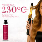 Buy MakeMeeBold Heat Protectant Spray for Hair | Protects from Heat up to 230°C / 450°F | Frizz-Free, Silky Finish | Aloe Vera, Vitamin E, Niacinamide, Pea Protein | Hair Strengthening & Shine Mist for All Hair Types (200 ml) - Purplle