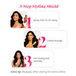 Buy MakeMeeBold Heat Protectant Spray for Hair | Protects from Heat up to 230°C / 450°F | Frizz-Free, Silky Finish | Aloe Vera, Vitamin E, Niacinamide, Pea Protein | Hair Strengthening & Shine Mist for All Hair Types (200 ml) - Purplle