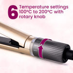 Buy AGARO Hair Straightener, Ceramic Coated Floating Plates, Adjustable Temperature, PTC Heating, Fast Heating Hair Iron, Hair Straightening, Hair Styling For Women, HS1937 Golden - 1 pc - Purplle