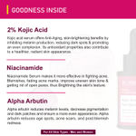 Buy Dr.Alies Professional Kojic Acid 2% Serum | 1% Alpha Arbutin & 5% Niacinamide For Dark Spots & Pigmentation |Best For Hyperpigmentation & Uneven Skin Tone | For Both Men & Women - 30 ml - Purplle