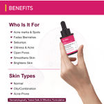 Buy Dr.Alies Professional 15% Niacinamide Face Serum | Advanced Skin Clarifying With Hyaluronic Acid & Zinc Pca | Reduces Acne Marks, Blemishes | Anti-Acne Serum for Oily & Acne Prone Skin | 30 ml - Purplle