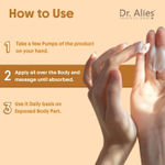 Buy Dr.Alies Professional Sunscreen - SPF 50 PA+++ 2% AHA BHA SPF 50 PA+++ Sunscreen Body Lotion Smooth, Bright, Sun-Protected Skin (225 gm) - Purplle