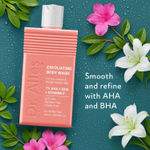 Buy Dr.Alies Professional Exfoliating Body Wash | 7% (AHA +BHA+ Vitamin E and Lactic Acid ) | Paraben & SLS Free | Gentle Exfoliating Shower Gel | Removes Tan & Body Acne | Prevents Dry, Rough, Bumpy Skin | Men & Women 245 ml - Purplle