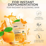 Buy Sanfe Glow Up Sheet Mask (Pack of 6) | Korean Facial Masks with Rose, Cucumber, Charcoal, Lemon, Papaya & Vitamin C | For Instant Glow, Hydration, Detan, Brightening & Oil Control - Purplle