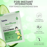 Buy Sanfe Glow Up Sheet Mask (Pack of 6) | Korean Facial Masks with Rose, Cucumber, Charcoal, Lemon, Papaya & Vitamin C | For Instant Glow, Hydration, Detan, Brightening & Oil Control - Purplle