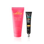 Buy mCaffeine Dark Circle Care & Body Hydration Set (Sweet Escape Body Lotion 150 ml + Under Eye Cream 30 ml) Combo of 2 - Purplle
