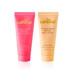 Buy mCaffeine Sweet & Summery Body Moisturizing Kit (Sweet Escape Body Lotion 150 ml+ Summer Breeze Body lotion 150 ml) Combo of 2 - Purplle