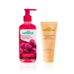 Buy mCaffeine Brightening Body Wash & Summer Breeze Lotion Combo (Raspberry Body Wash 300 ml + Summer Breeze Lotion 150 ml) Combo of 2 - Purplle