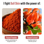 Buy Ghar Soaps Palash Soap | Infused with Palash Petal Extract & Powder | Gently Exfoliates for Soft, Smooth, Glowing Skin | Suitable for All Skin Types – 100 gm - Purplle