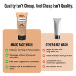 Buy Ghar Soaps Magic Face Wash | With Sandalwood, Saffron & Glutathione | Tan Removal, Skin Brightening & Radiant Glow | (Pack of 1) (100 ml) - Purplle