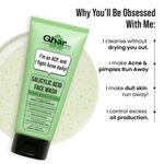 Buy Ghar Soaps Anti Acne Face Wash | With Salicylic Acid, Neem & Niacinamide | Fights Pimples, Clears Acne & Brightens Skin | Pack 1 (100 ml) - Purplle