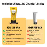Buy Ghar Soaps Kojic Acid & Turmeric Face Wash | With Niacinamide | Fades Dark Spots, Brightens Skin & Boosts Natural Glow | (Pack of 1) (100 ml) - Purplle