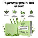 Buy Ghar Soaps Aloe Ceramide Soap Bar | Hydrating & Exfoliating with Aloe Vera, Oats & Natural Ceramides | Toxin-Free, Gentle Glow for All Skin Types – 100 gm - Purplle