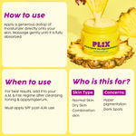 Buy PLIX Skin Depigmentation Pineapple Face Moisturizer For Women & Men|Hyperpigmentation,Tan Removal & dark Spot Corrector|With Alpha Arbutin & SymWhite PLUS For Radiant & Even Toned Skin|50 gm - Purplle