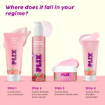 Buy PLIX Guava & Roses Regime for Bright Skin & Balanced Skin pH|Hydrating Cleanser|2-in-1 Toner Serum|Smoothie Moisturizer|Invisible Sunscreen Gel With SPF 50+ PA +++|For Unisex|Combo of 4 - Purplle