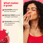 Buy PLIX Pomegranate 0.6% Retinol Face Serum and Pomegranate 1.20% Retinol Night Cream with Bakuchi Oil | Anti Ageing Combo, Reduces Fine Line & Wrinkles | For Men & Women | 30 ml + 50 gm - Combo of 2 - Purplle