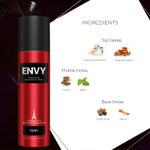 Buy ENVY Fiery Deodorant Body Spray - 140 ml | Long Lasting Deo for Men - Purplle