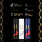 Buy DENVER SRK Sporting Club Nano Deodorant For Men 50 ml Each, Pack of 3 - Purplle