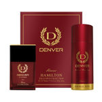 Buy Denver Hamilton Honour Gift Set-Perfume (60 ml) + Deodorant (165 ml) Long Lasting Scent For Men - Purplle
