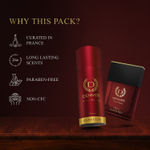 Buy Denver Hamilton Honour Gift Set-Perfume (60 ml) + Deodorant (165 ml) Long Lasting Scent For Men - Purplle