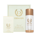 Buy Denver Hamilton Imperial Gift Set-Perfume (60 ml) + Deodorant (165 ml) Long Lasting Scent For Men - Purplle