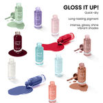 Buy Lakme 9to5 P+G Nail Sky Blue - Purplle