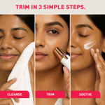 Buy Sirona Facial Hair Remover for Women | Painless Hair Removal | Built-in Light | Hypoallergenic Blades | Battery Operated | For Upper Lip, Chin & Sideburns | 1-Year Replacement Warranty 1 pc - Purplle