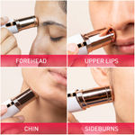 Buy Sirona Facial Hair Remover for Women | Painless Hair Removal | Built-in Light | Hypoallergenic Blades | Battery Operated | For Upper Lip, Chin & Sideburns | 1-Year Replacement Warranty 1 pc - Purplle