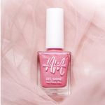 Buy Nails&More Argan Oil Infused Gel Shine Nail Polish | Long-lasting & Quick-dry Formula | High Shine Nail Enamel for Women | 14 Metallic Pink, 10 ml - Purplle