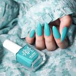 Buy Nails & More Argan Oil Infused Gel Shine Nail Polish | Long-lasting & Quick-dry Formula |High Shine Nail Enamel for Women |39 Turquoise, 10 ml - Purplle