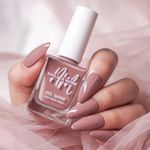 Buy Nails & More Argan Oil Infused Gel Shine Nail Polish | Long-lasting & Quick-dry Formula |High Shine Nail Enamel for Women |44 Rosy Brown, 10 ml - Purplle