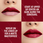 Buy Lakme 9to5 Primer + Matte Liquid Lip Color MR4 Deep Maroon - 4.2 ml - Purplle