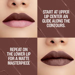 Buy Lakme 9to5 Primer + Matte Liquid Lip Color MB3 Strong Espresso - 4.2 ml - Purplle