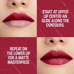 Buy Lakme 9to5 Primer + Matte Liquid Lip Color MP3 Dusty Rose - 4.2 ml - Purplle