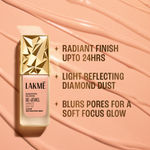 Buy Lakme Be-Jewel Luminous Skin Tint Warm Sand 25 ml - Purplle