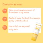 Buy WishCare SPF50 Sunscreen Body Lotion 100 ml - Broad Spectrum - UVA & UVB Protection with No White Cast - Purplle