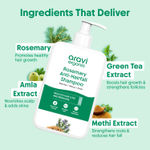 Buy Aravi Organic Rosemary Anti-Hairfall Shampoo | Hair Growth & Hairfall Control | Up to 94% Stronger Hair | Sulfate-Free | Suitable for Men & Women | For All Hair Types – 200 ml - Purplle