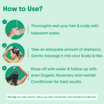 Buy Aravi Organic Rosemary Anti-Hairfall Shampoo | Hair Growth & Hairfall Control | Up to 94% Stronger Hair | Sulfate-Free | Suitable for Men & Women | For All Hair Types – 200 ml - Purplle