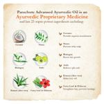 Buy Parachute Advansed Ayurvedic Coconut Hair Oil with Neem, Amla, Bhringraj & 22 Natural Herbs | Reduces Dandruff, Thinning & prevents Hair fall | 300ml - Purplle